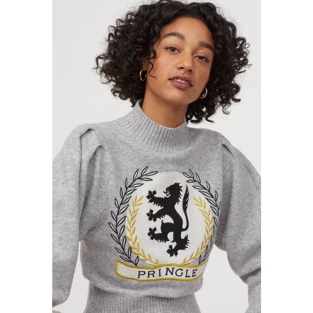 Pringle Gray Women's Sweater